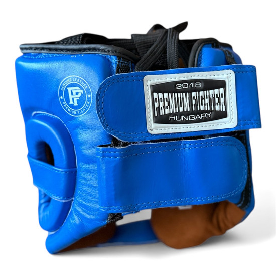 Premium Fighter - Training Core - Amatőr Fejvédő - (KÉK) - L